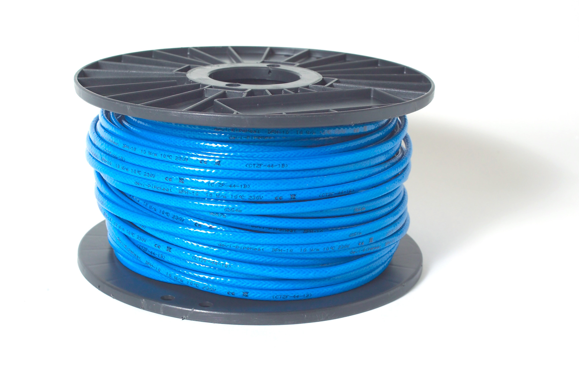 Danfoss Cаморегулируемые нагревательные кабели для системы антиобледенения и обогрева продуктопроводов DEVIpipeheat 10 кабель саморег. кат.100м 98300016 