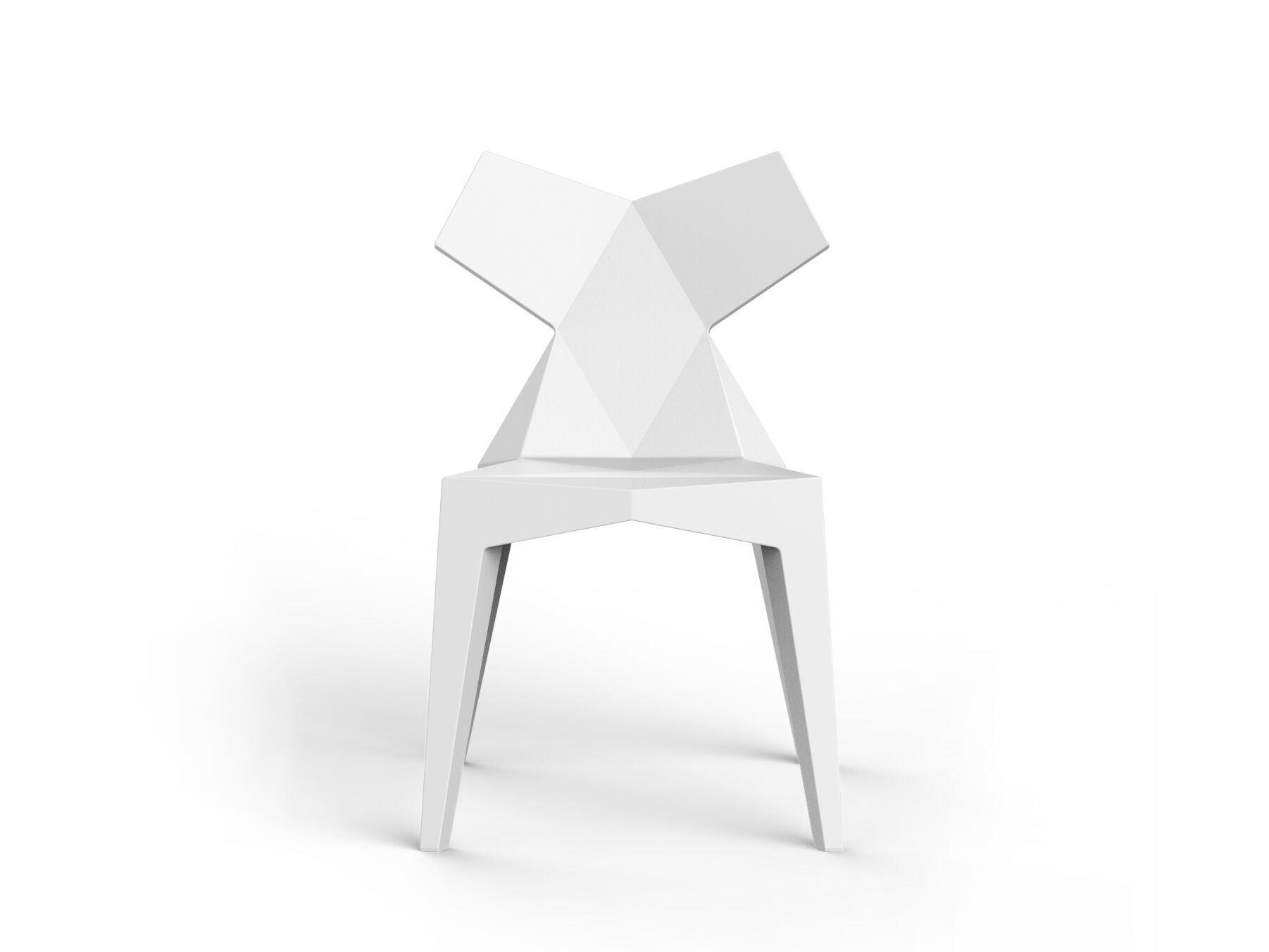 Штабелируемый садовый стул из полипропилена Vondom кимоно ARCH-00013823