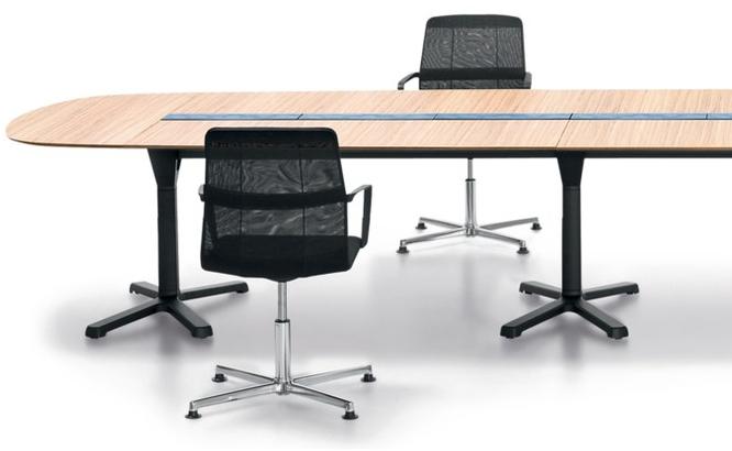 Wiesner-Hager Модульный стол для совещаний с системой управления кабелями Pulse sun-id-1353970 - Вид №1