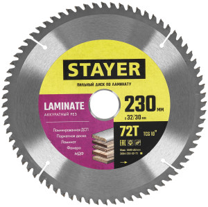 Диск пильный STAYER 3684-230-32-72_z01 9107247