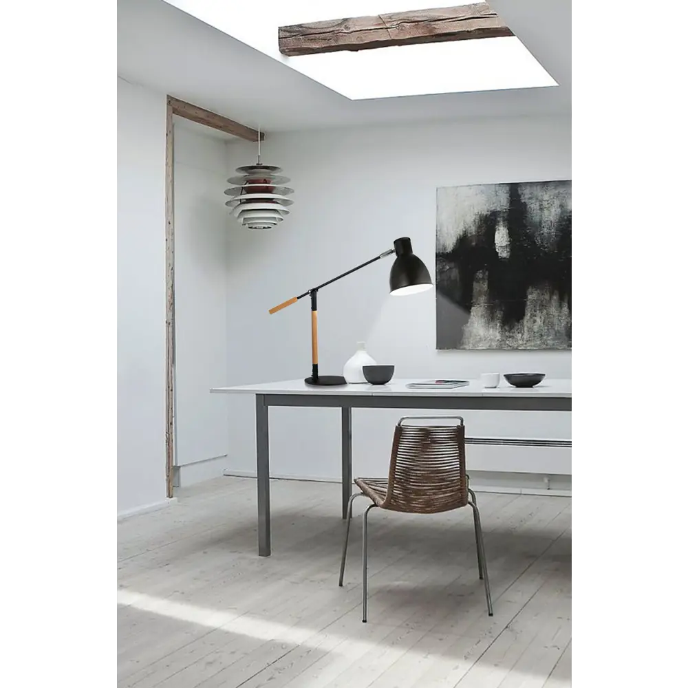 Светильник настольный «Nature» KD-333 1хЕ27х40 Вт, цвет чёрный CAMELION STLM-2097363 - Вид №5