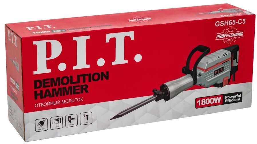 Отбойный молоток P.I.T. GSH65-C5 9081334 PIT STDN-0021202 - Вид №5