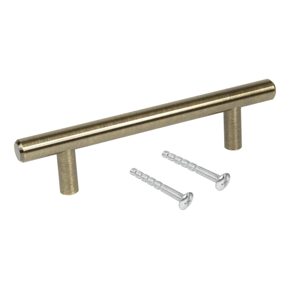 86858683 Ручка-рейлинг мебельная 112 96 мм цвет бронза STLM-1009089 Jet  - Вид №2