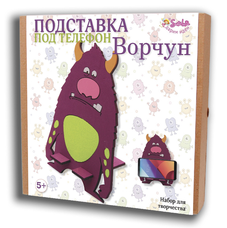 3404 Набор для создания подставки под телефон Ворчун САНТА ЛЮЧИЯ 