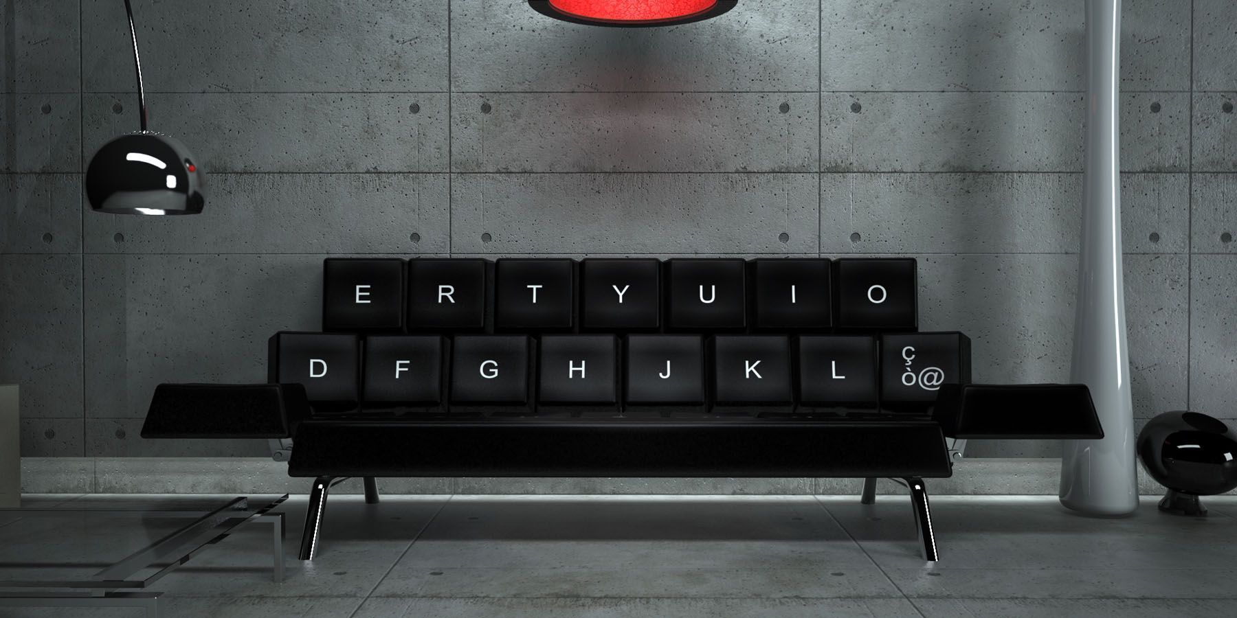 Диван-кровать из ткани Concepticon QWERTY ARCH-00027614 - Вид №2