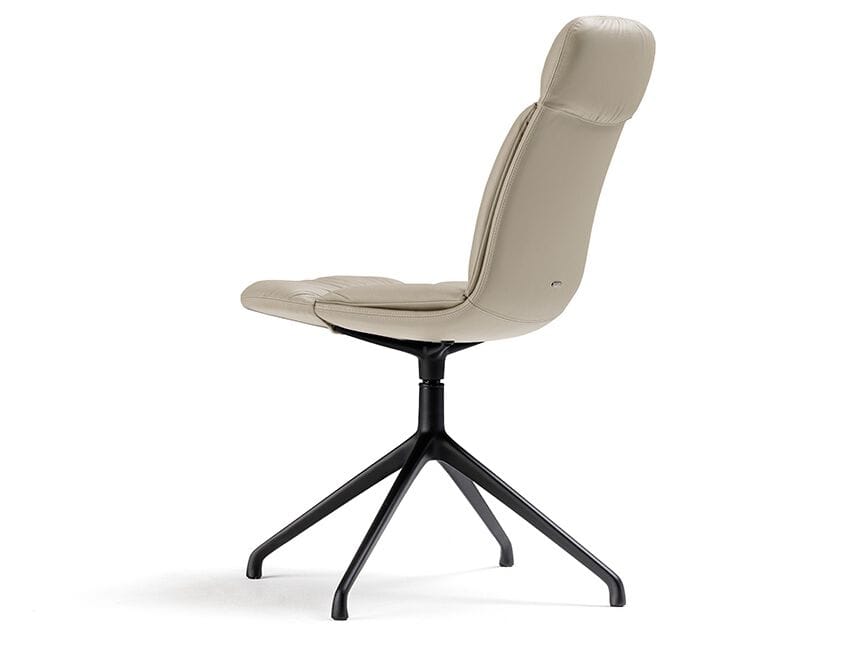 Кожаный поворотный стул Cattelan italia KELLY ARCH-00088523 - Вид №1