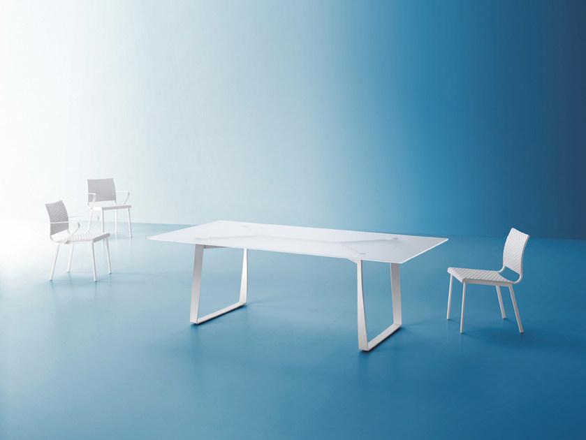 Roberti Садовый стул из стали с подлокотниками Hamptons graphics sun-id-1469900 - Вид №3