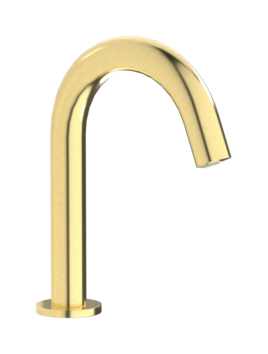 Электронный кран только для холодной воды в комплекте с блоком управления WE ARE IB el005is Brushed Pale Gold Powa 2.0