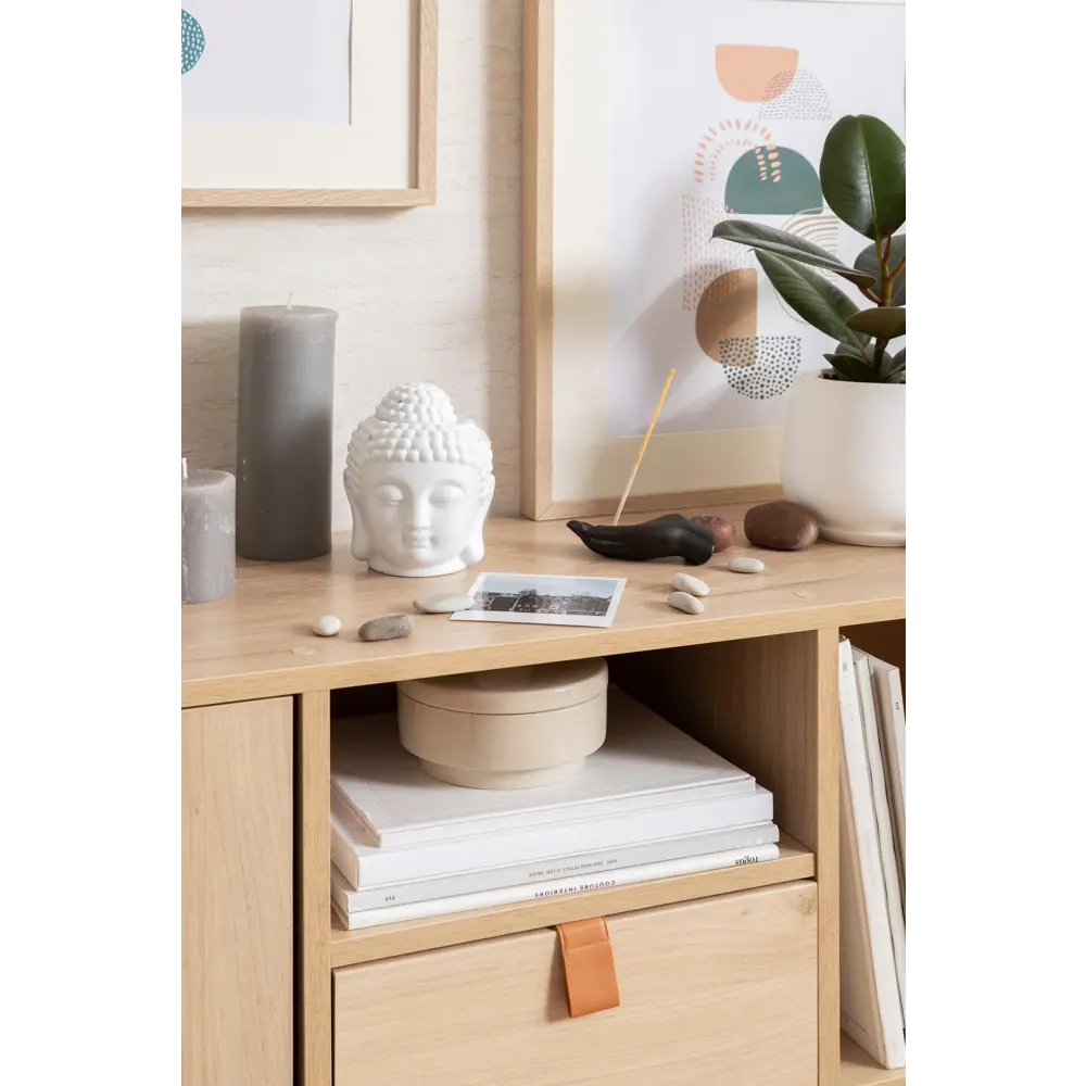 Полка для стеллажа KONSENSA Руан 32.7x31.5 см ЛДСП цвет дуб STLM-2071318 - Вид №10