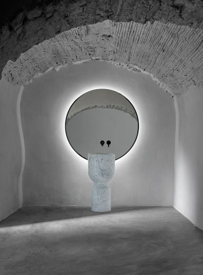 INBANI Круглое зеркало со встроенной подсветкой для ванной Origin sun-id-1406460 - Вид №7