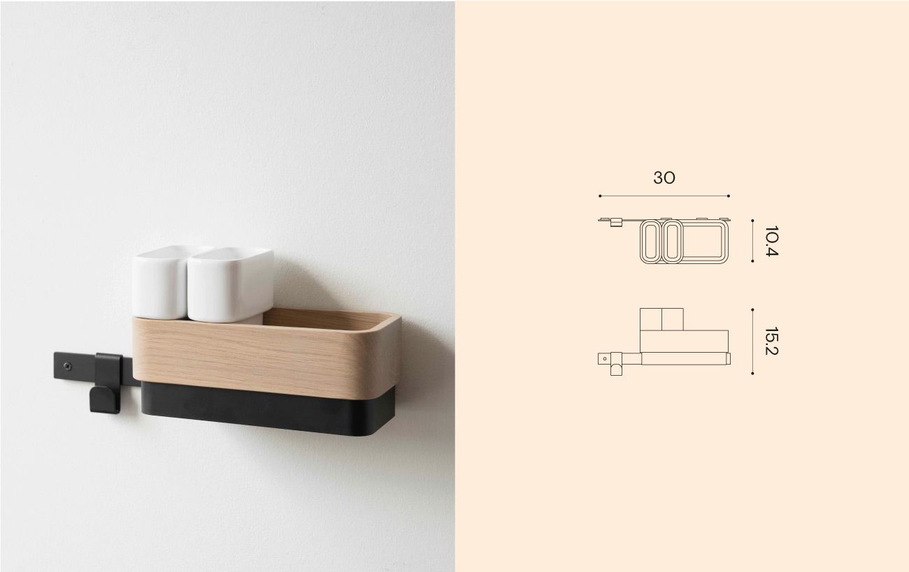 Металлическая настенная мыльница Ex.T Row ARCH-00017412 - Вид №11