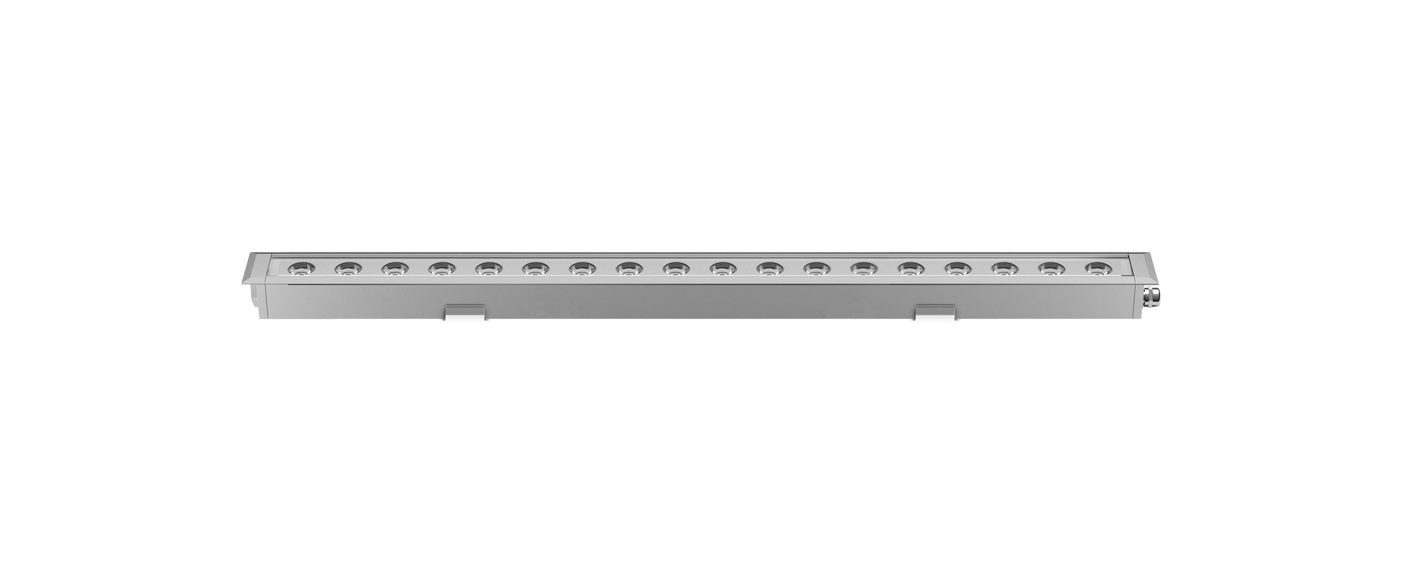 8398708 Встраиваемый в пешеходный пол Platek MINI CORNICHE Incasso   MINI CORNICHE 900 mm - 24 LED RGBW 47°  - Вид №1
