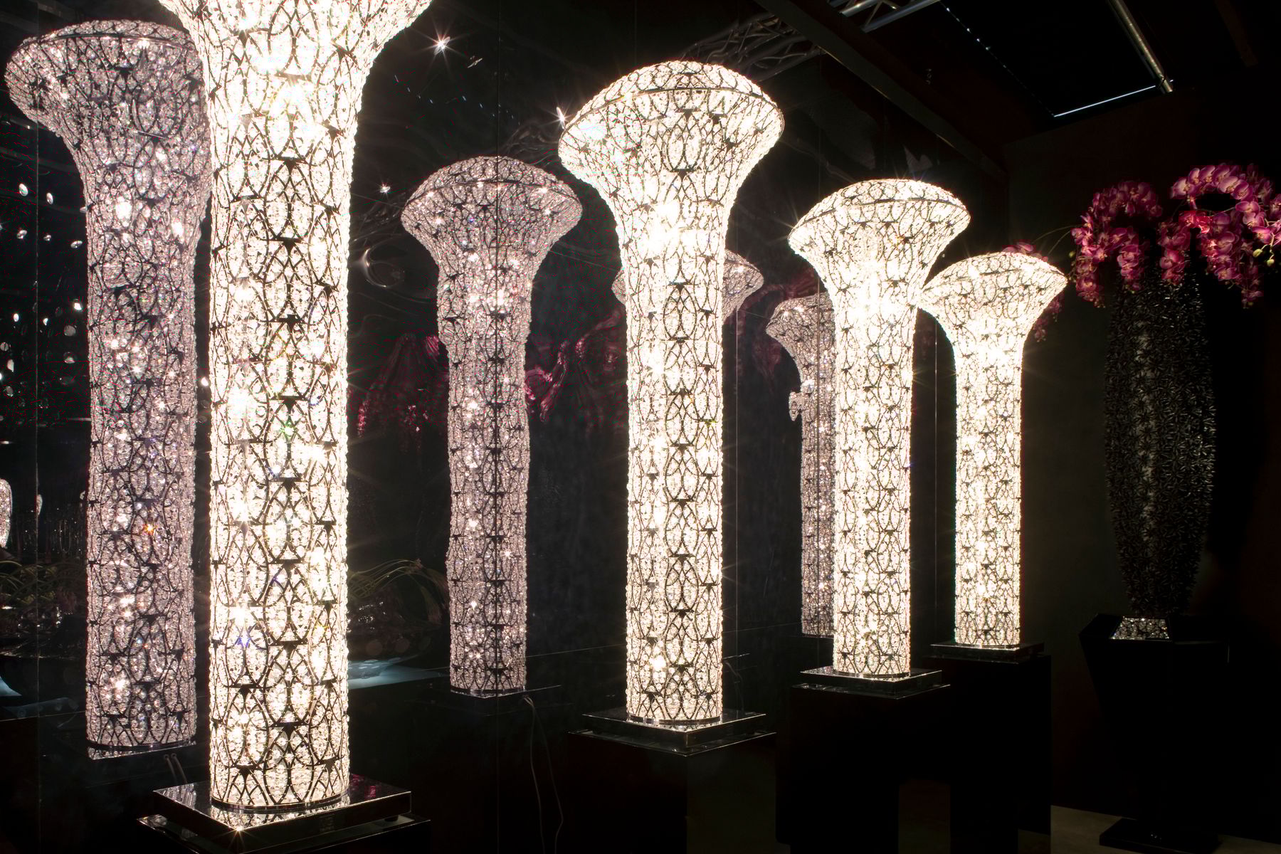 Торшер с кристаллами Vgnewtrend Arabesque ARCH-00113136 - Вид №2