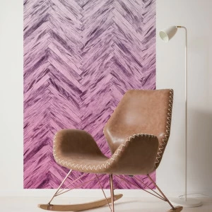 6000A-VD1--Herringbone-Pink-Panel Фотообои Komar Infinity 2.5х1 м