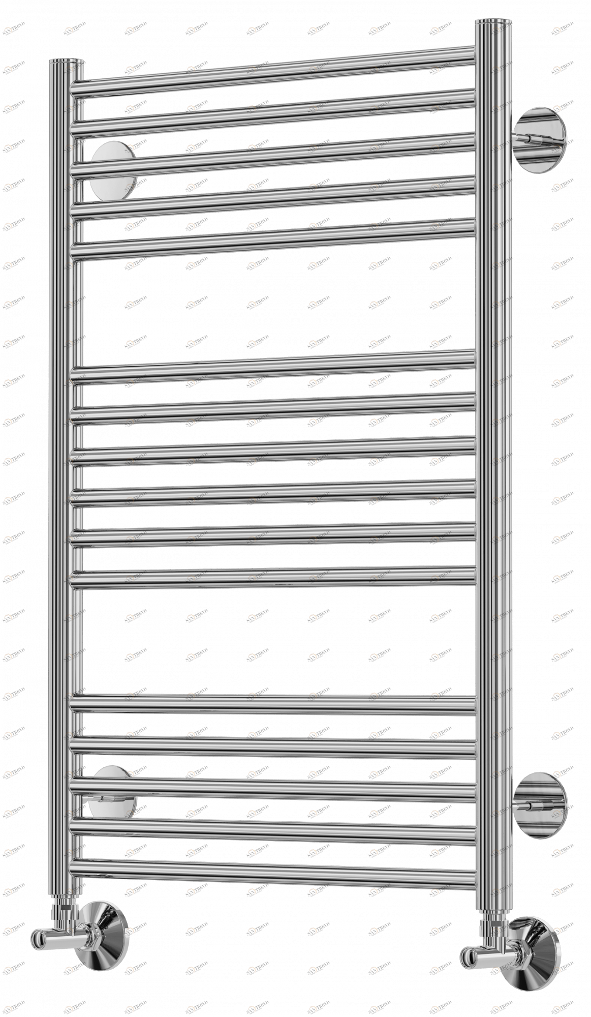 4660059582221 СТАНДАРТ Аврора П16 500х780 (5+6+5) Полотенцесушитель TERMINUS Нержавеющая сталь