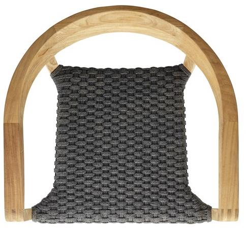 solpuri Штабелируемый стул из тикового дерева с подлокотниками Lodge sun-id-1511665 - Вид №3