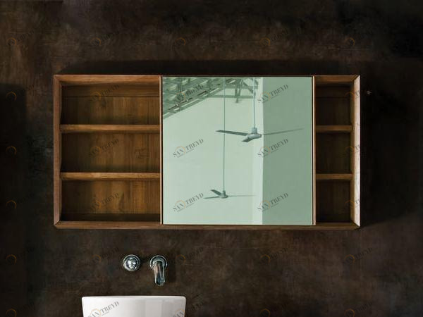 KARPENTER Прямоугольное настенное зеркало с контейнером Taylor sun-id-1513568