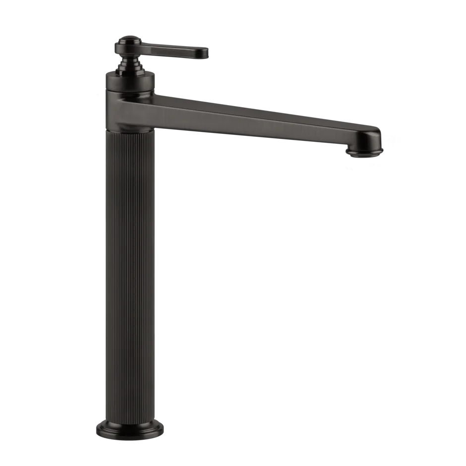 Смеситель для умывальника 65003 707 Gessi Venti20 ЧЕРНЫЙ МЕТАЛЛ BR. PVD 65003707