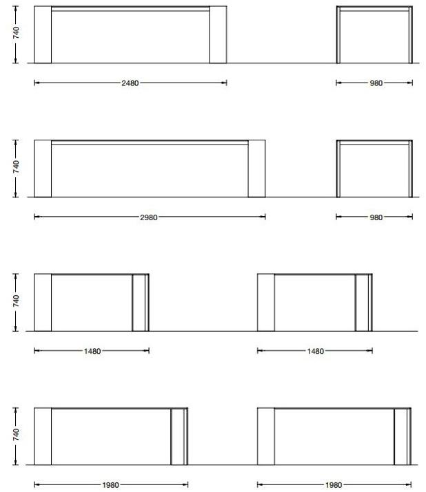 Porro Металлический стол sun-id-1361675 - Вид №6