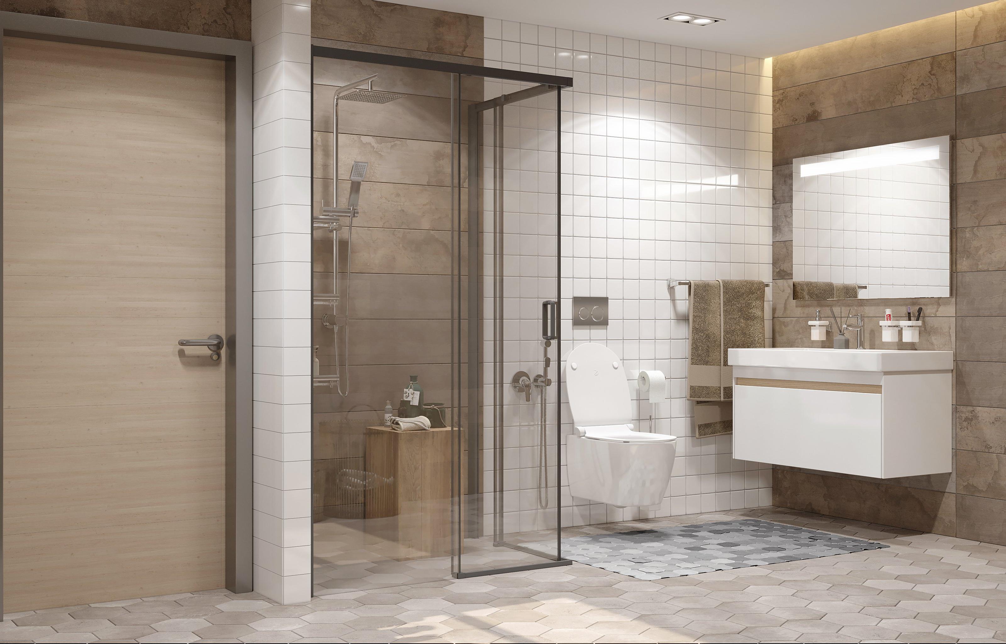 Душевое ограждение Ambassador Queen 11011205RBlack (1200x800x2000), 1 место  - Вид №3