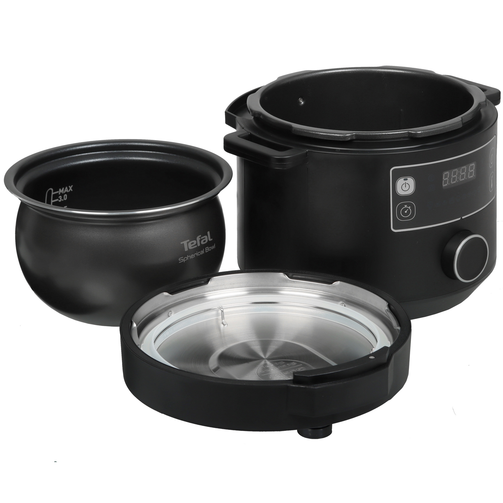 5323289 Мультиварка-скороварка Tefal Turbo Cuisine CY753832 черный STDN-0031873 - Вид №5