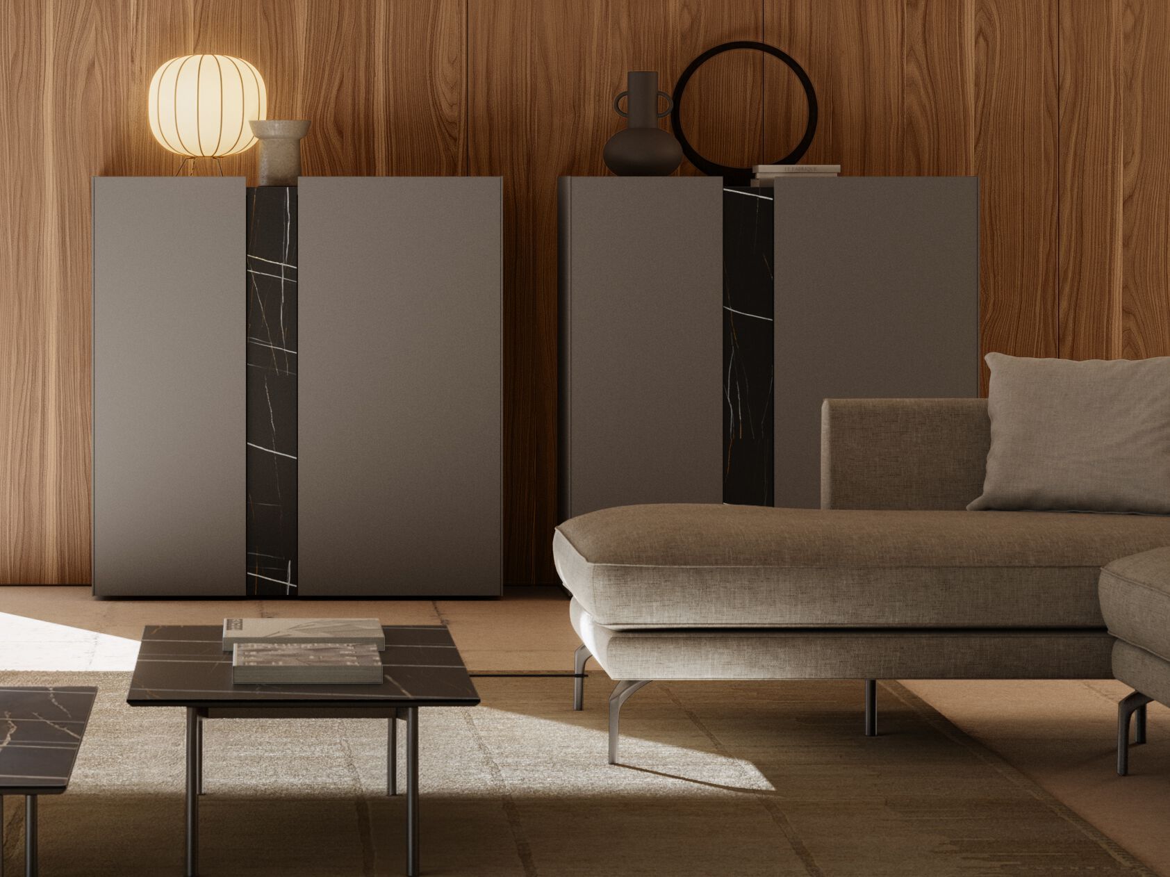 Деревянный буфет с распашными дверцами Dall'Agnese DA45 ARCH-00090938