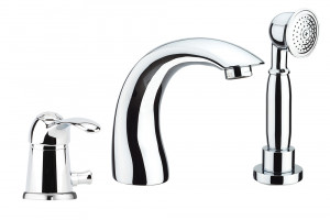47CR5105 Смеситель на борт ванны , хром Fiore JAFAR