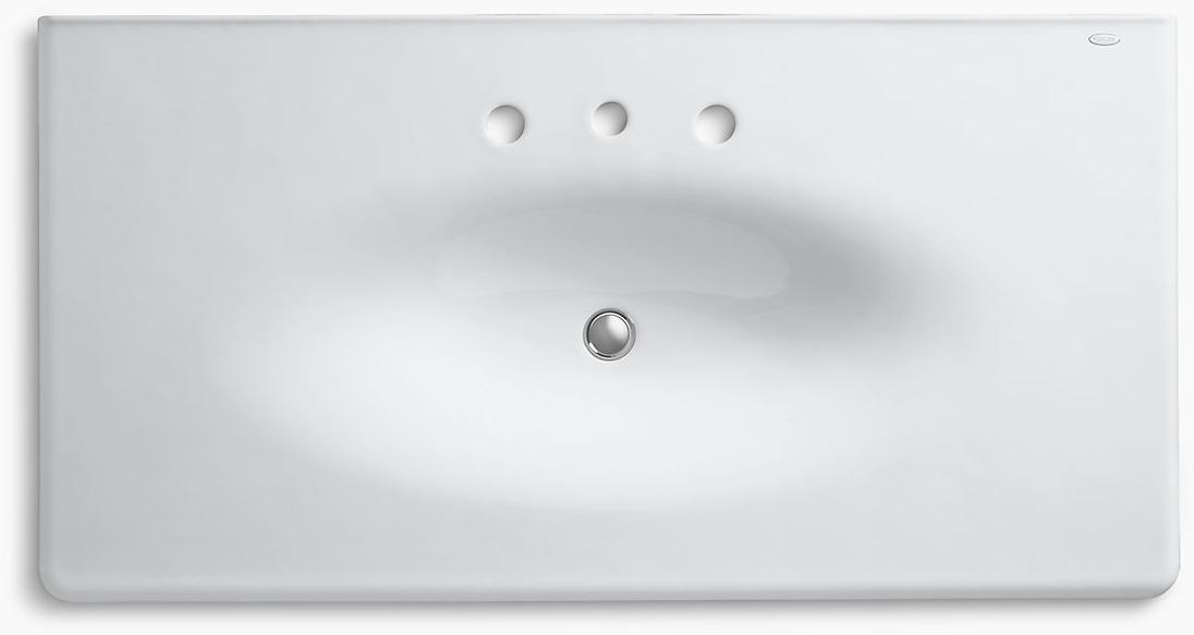 K-3052-8-96 Накладная раковина на столешницу  прямоугольная Kohler  - Вид №2