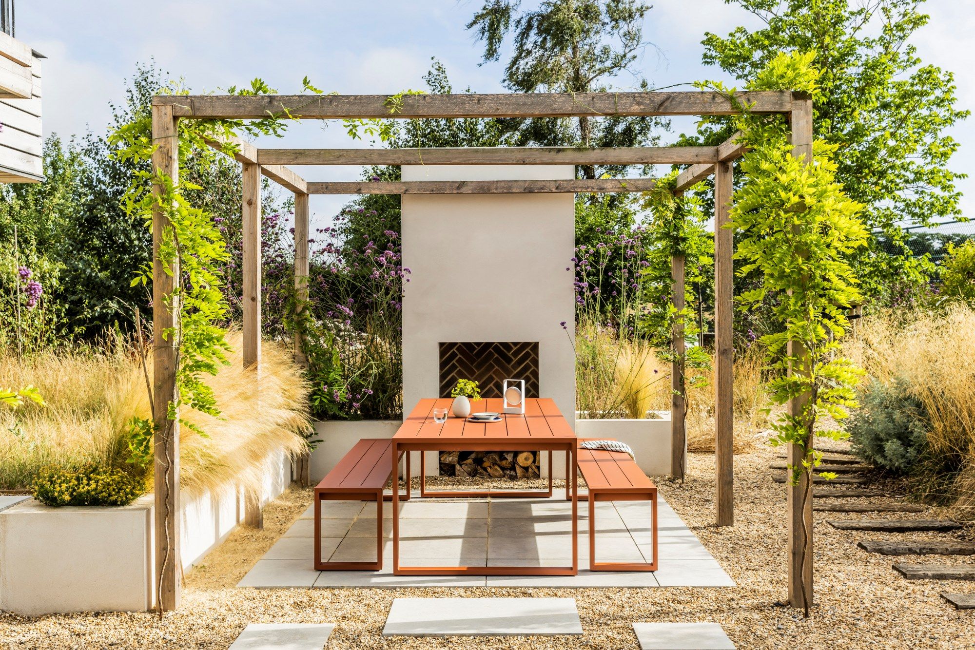 Алюминиевая садовая скамейка с порошковым покрытием Case Eos ARCH-00129468 - Вид №8