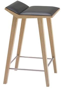 Andreu World Барный стул из ясеня Moody Bq1262 - Вид №2