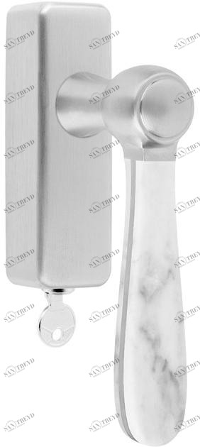 Formani Оконная ручка dk из мрамора с замком Bosco Lz100-dklock-o ma