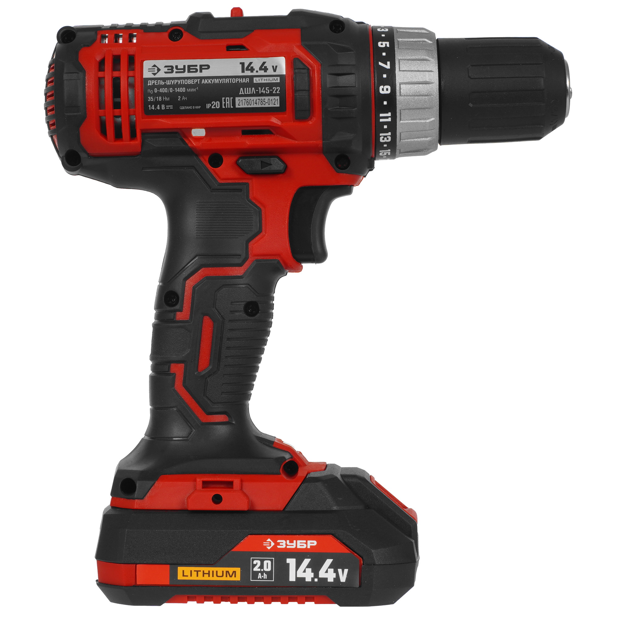 Дрель-шуруповерт Зубр ДШЛ-145-22 9909100 STDN-0095017 - Вид №1