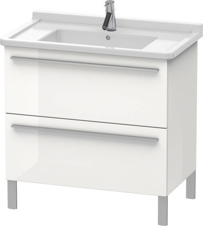 XL653604040 X-Large Тумбочка напольная Черный глянцевый лак Duravit - Вид №2