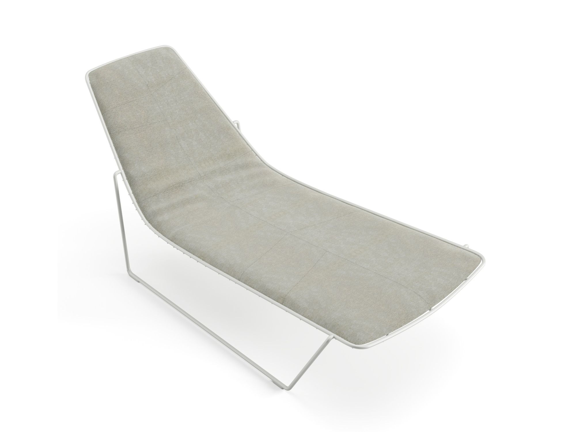 Стальной садовый шезлонг Arper ARCH-00120636 - Вид №14