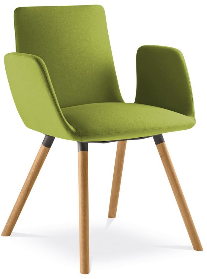 LD Seating Стул для конференций из ткани с подлокотниками Harmony modern 870-d - Вид №4