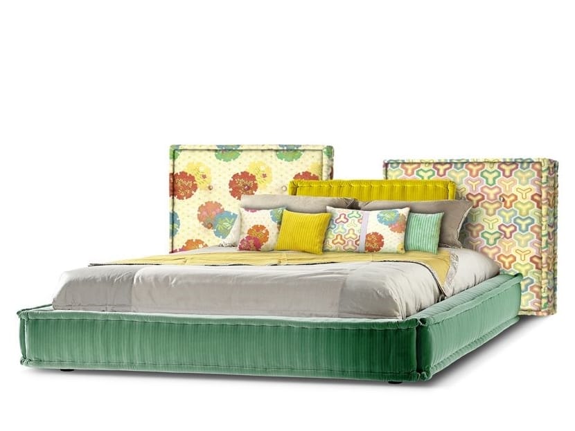 Мягкая кровать из ткани ROCHE BOBOIS Маджонг ARCH-00106225 - Вид №1