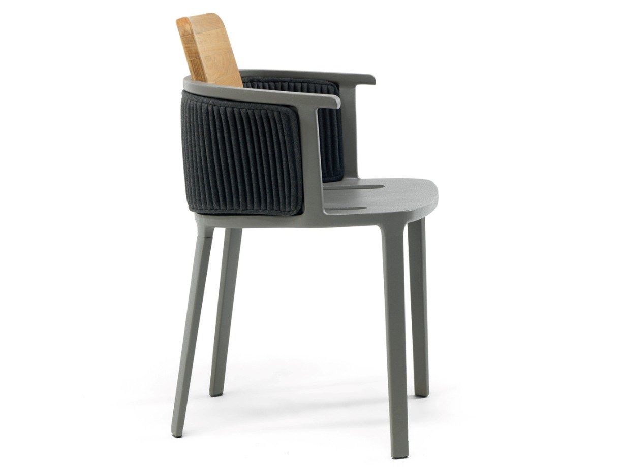 Алюминиевый штабелируемый садовый стул Ethimo Nicolette ARCH-00119635 - Вид №29