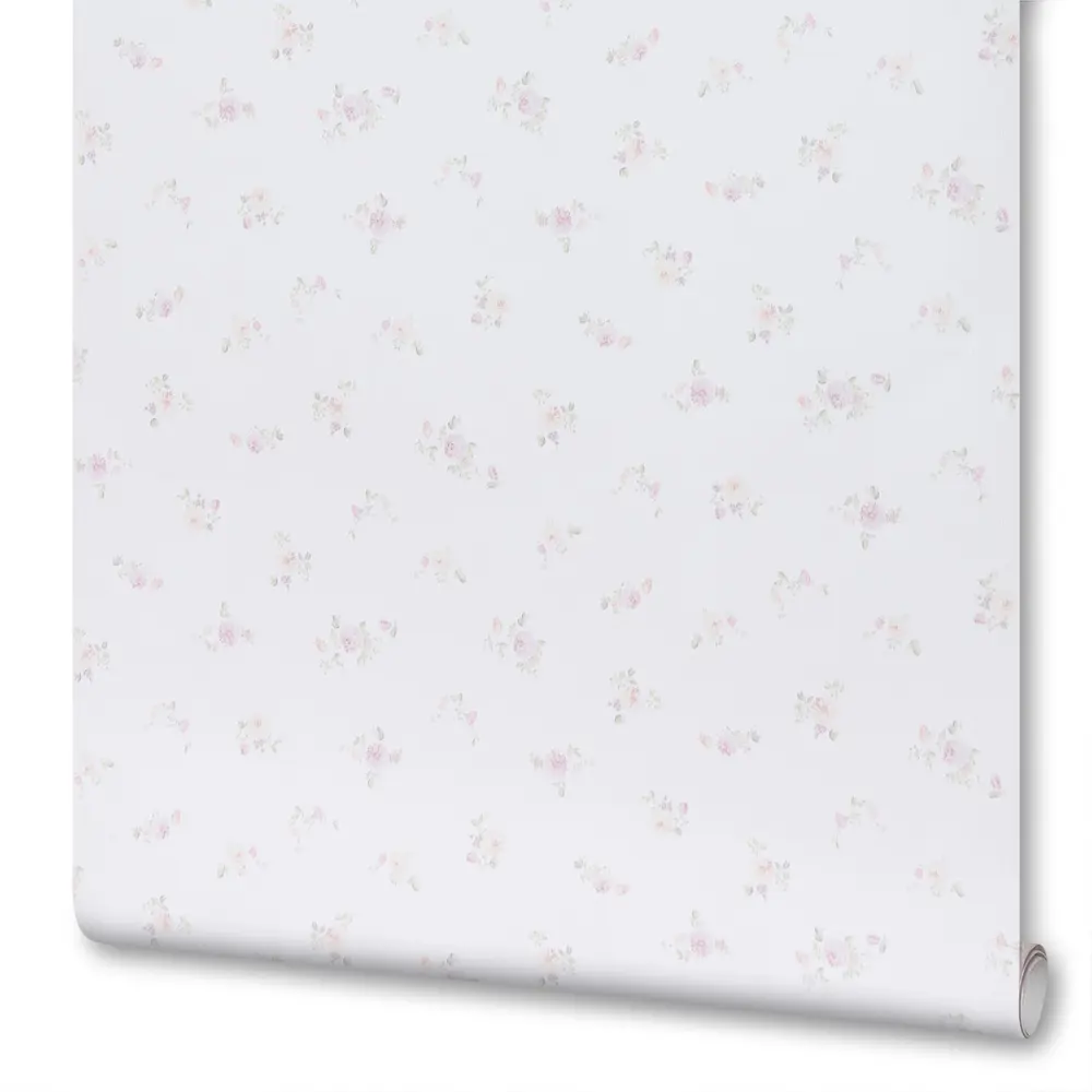 Обои флизелиновые Erismann Vie en rose белые 0.53 м 5827-05 STLM-2092804