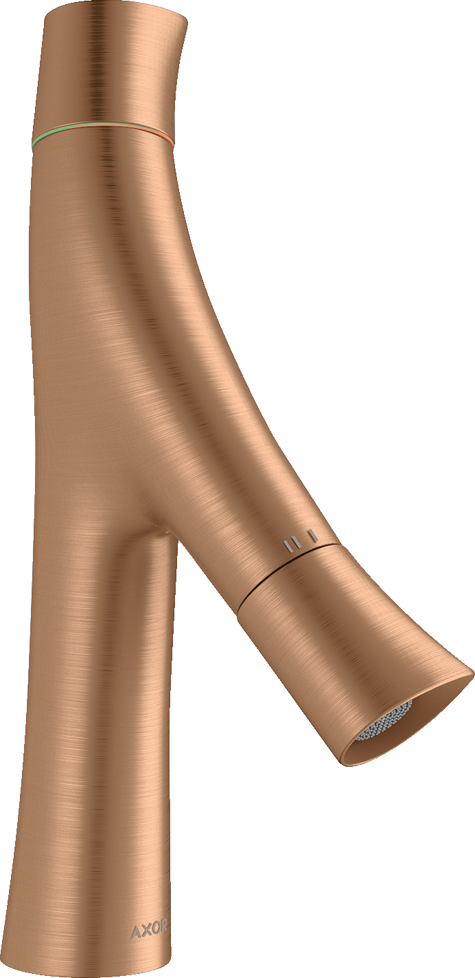 12011140 Смеситель для раковины 80, 2 ручки, со сливным гарнитуром AXOR STARCK ORGANIC