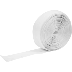 Лента шторная 25 мм цвет матовый белый