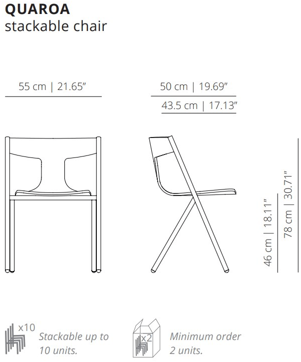 Viccarbe Штабелируемый стул из фанеры sun-id-1404379 - Вид №5