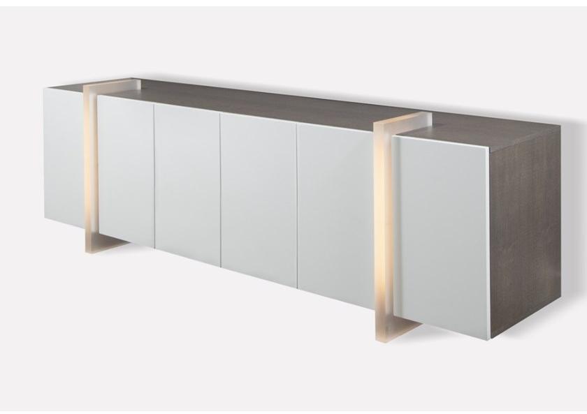 MORADA Буфет из дуба с распашными дверцами со встроенной подсветкой Luna del mar Lunadelmar bu - Вид №1