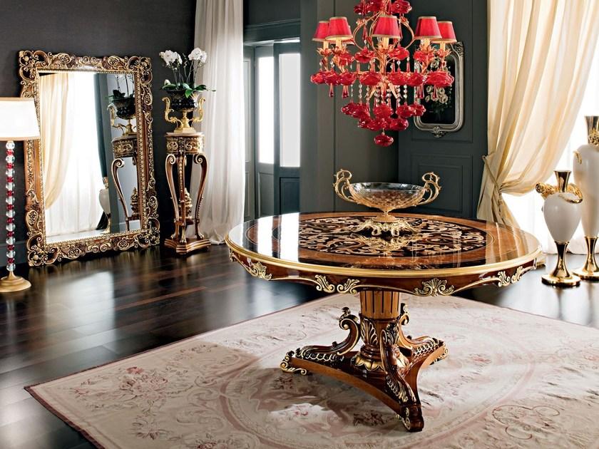 Modenese Gastone Круглый стол для гостиной из массива дерева Casanova sun-id-1500941 - Вид №2