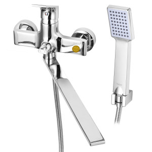 R4502 Смеситель для ванны однорычажный Raiber Comfort