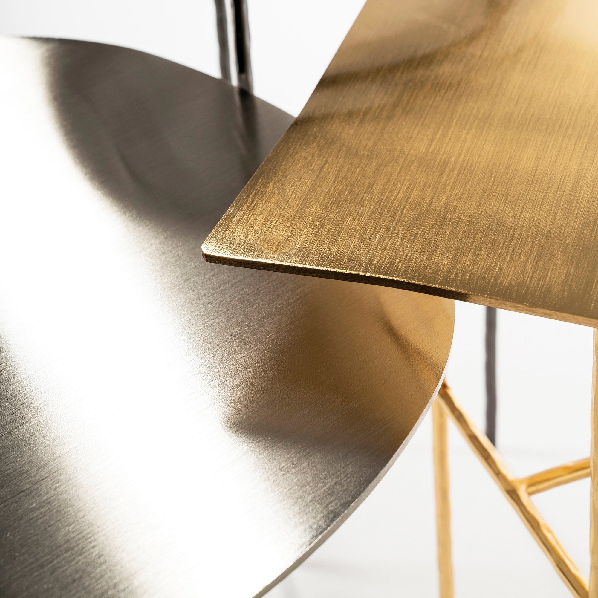 Квадратный журнальный столик из стали и кованого железа Opinion Ciatti XXX ARCH-00109389 - Вид №2