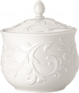 10525096 Lenox Сахарница Lenox "Чистый опал, рельеф" 14см Фарфор