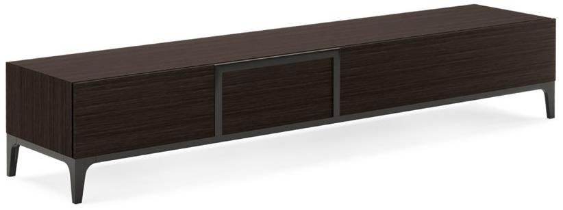 PRADDY Невысокая деревянная тумба под телевизор в современном стиле  Ml316  - Вид №1