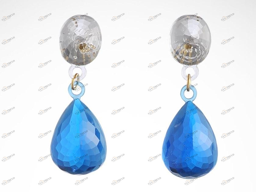 Corsi Design Серьги из смолы Crown Cjq-3004-01/02