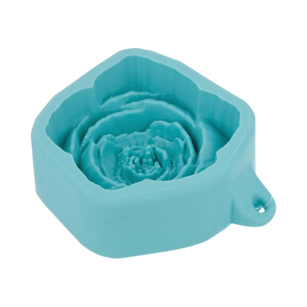 037 Форма для мыла ActivSoap силикон "Пион" Выдумщики 