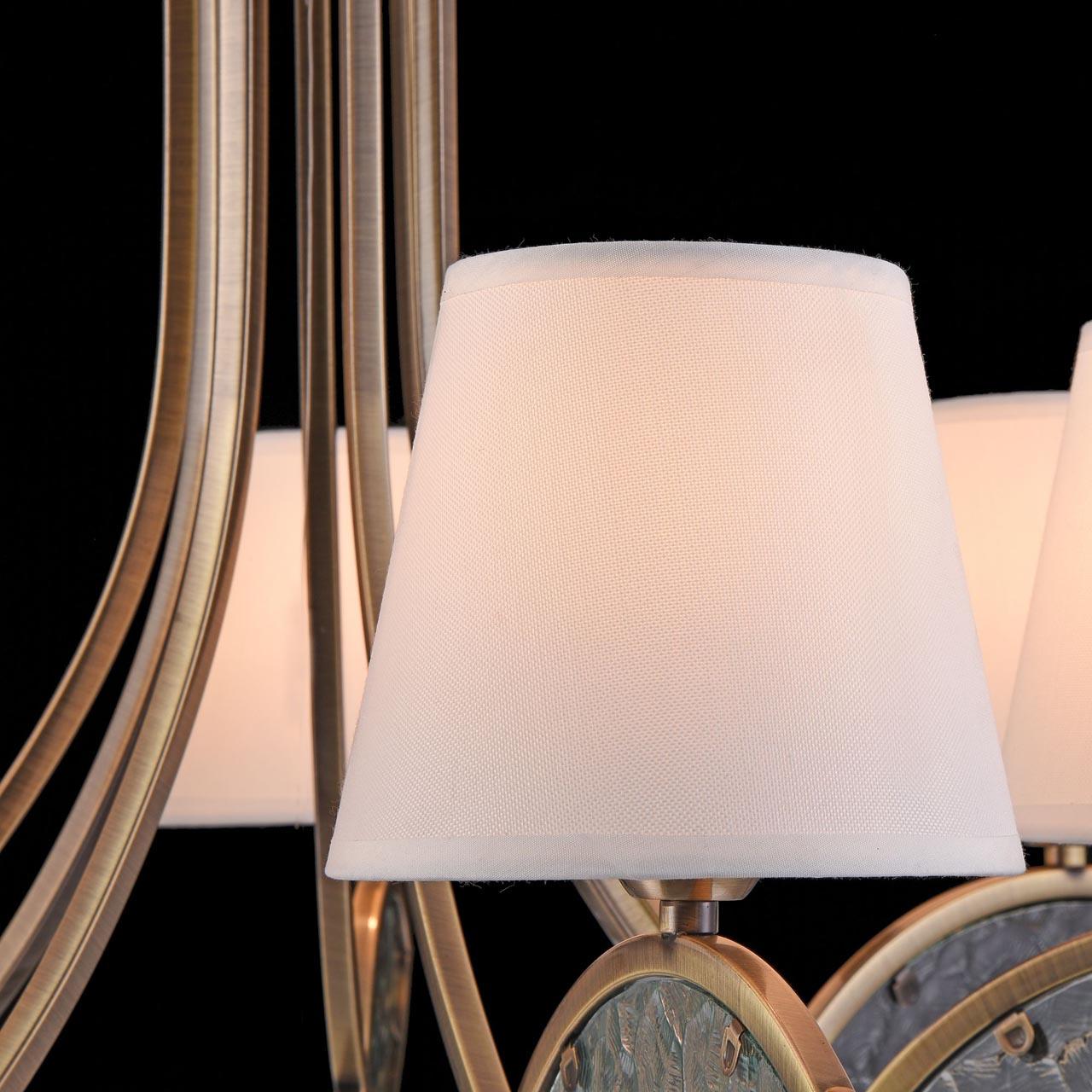 Подвесная люстра Freya Camila FR5597PL-07BZ FREYA CAMILA 194338 Белый  - Вид №3